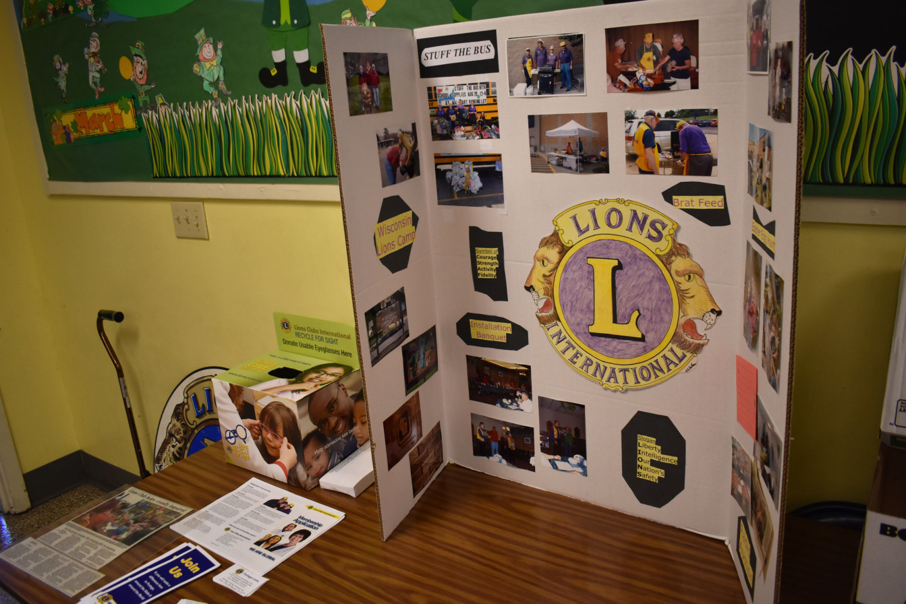 Lions activity display
